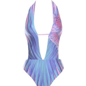 House of CB Tropical Print One Piece Retail $100